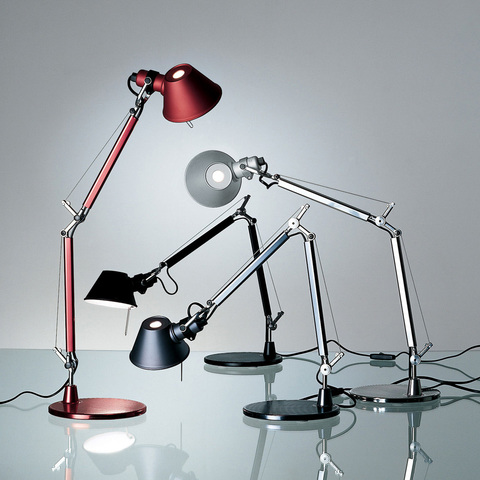 Настольная лампа Tolomeo Micro Table A011830 черный