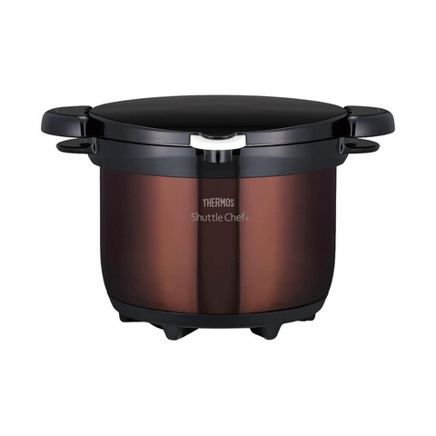 Термокастрюля Thermos Shuttle Chef KBG-3000 CBW  3 l, коричневый/черный (450784)