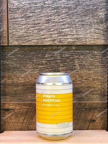 Бакунин Helles Original Pirate Material 0,33 л. ж/б