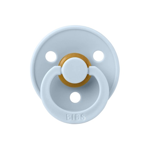 Пустышка Bibs Colour Symmetrical Baby Blue