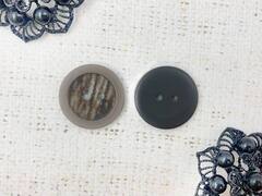 Пуговицы, d 2,8 см, коричневый