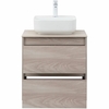 Aquanet 287884 Тумба Nova Lite 60 2 ящ. цв. орех светлый (287884)