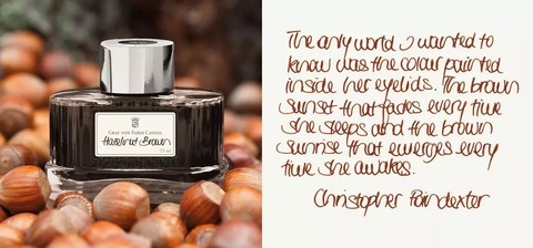 Флакон с чернилами Graf von Faber-Castell Hazelnut Brown 75 ml (141002)