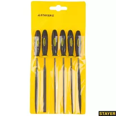 STAYER 150 мм, 6 предм., Набор надфилей (16010-H6)
