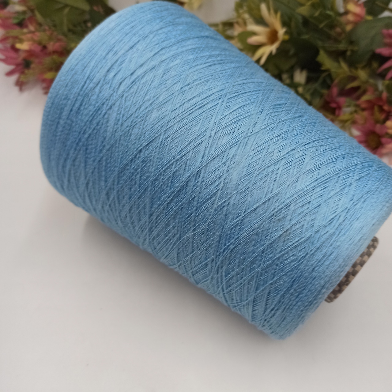 Арт Menfi Cariaggi Хлопок с шелком - 710364 Sky Blue Ярко-голубой меланж