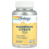 Solaray Магний Цитрат, Magnesium Citrate, 400 мг, 90 капсул 1