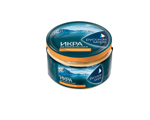 Икра аналог Русское Море деликатесная подкопченная 165г, шт