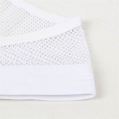 Плавки мужские белые  в сетку (размер S)