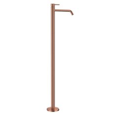 AQUAme Siena AQM6211BC Смеситель для напольной раковины (монт. часть в комплекте), медь шлифованная фото