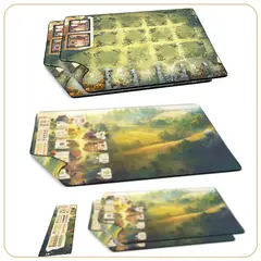 Agricola 5&6th Player Playmats set