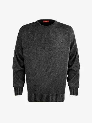 Джемпер оверсайз из шелка