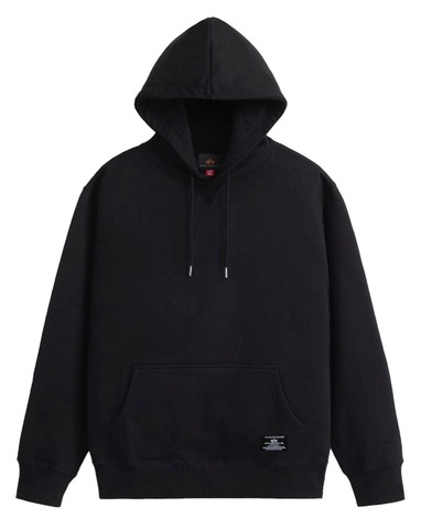 Толстовка Alpha Industries Essential French Terry Hoodie Gen II Black (Черный)