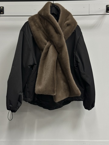 Шарф норка (капучино)