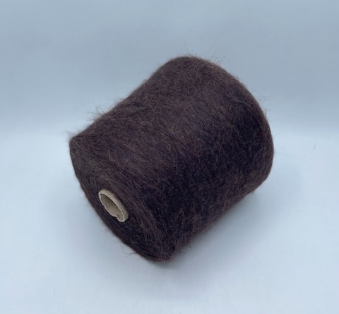 Mister Joe (пр.Италия),art-Preston 1000м/100гр, 35% Мохер, 35% Альпака 30% Полиамид, цвет-Горький шоколад,меланж(327/695), арт-36404