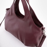 Сумка Саломея 507 гладкий бордо