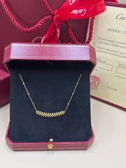 Колье CLASH - шипы в качестве VGOLD с подвеской