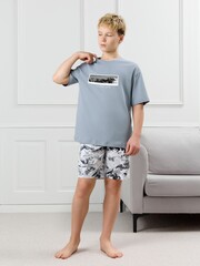 Костюм для мальчика Олимп-2 Виотекс СЕРЫЙ