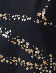 Нарядная футболка с блестящим принтом  D49.134 (131555)