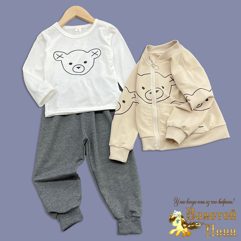 Костюм 3ка мальчику (1-5) 260205-LP536