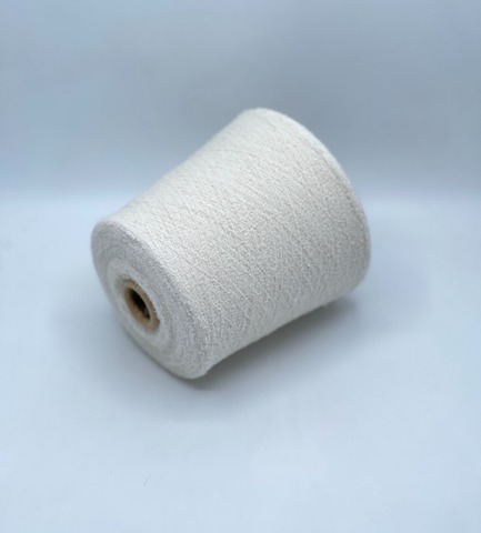 Бобинная пряжа, Baby b15, 1450м. 80% Беби альпака, 20% Нейлон, Молочный(100/361), 37438