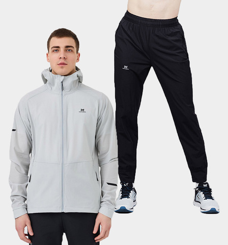 Костюм беговой Nordski Pro Energy Light 2.0 Grey/Black мужской
