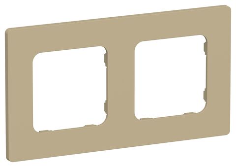 FLITE Рамка 2-мест. РУ-2-К-ФлХ хак. IEK