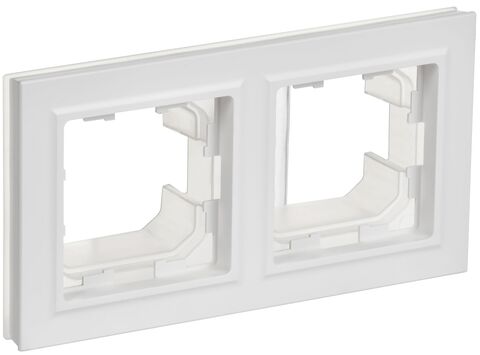 BRITE Рамка 2-мест. IP44 РУ-2-БрАБ-44 а/б IEK