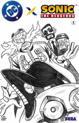 DC x Sonic The Hedgehog #1 (Cover 28oi) (Карнесса)