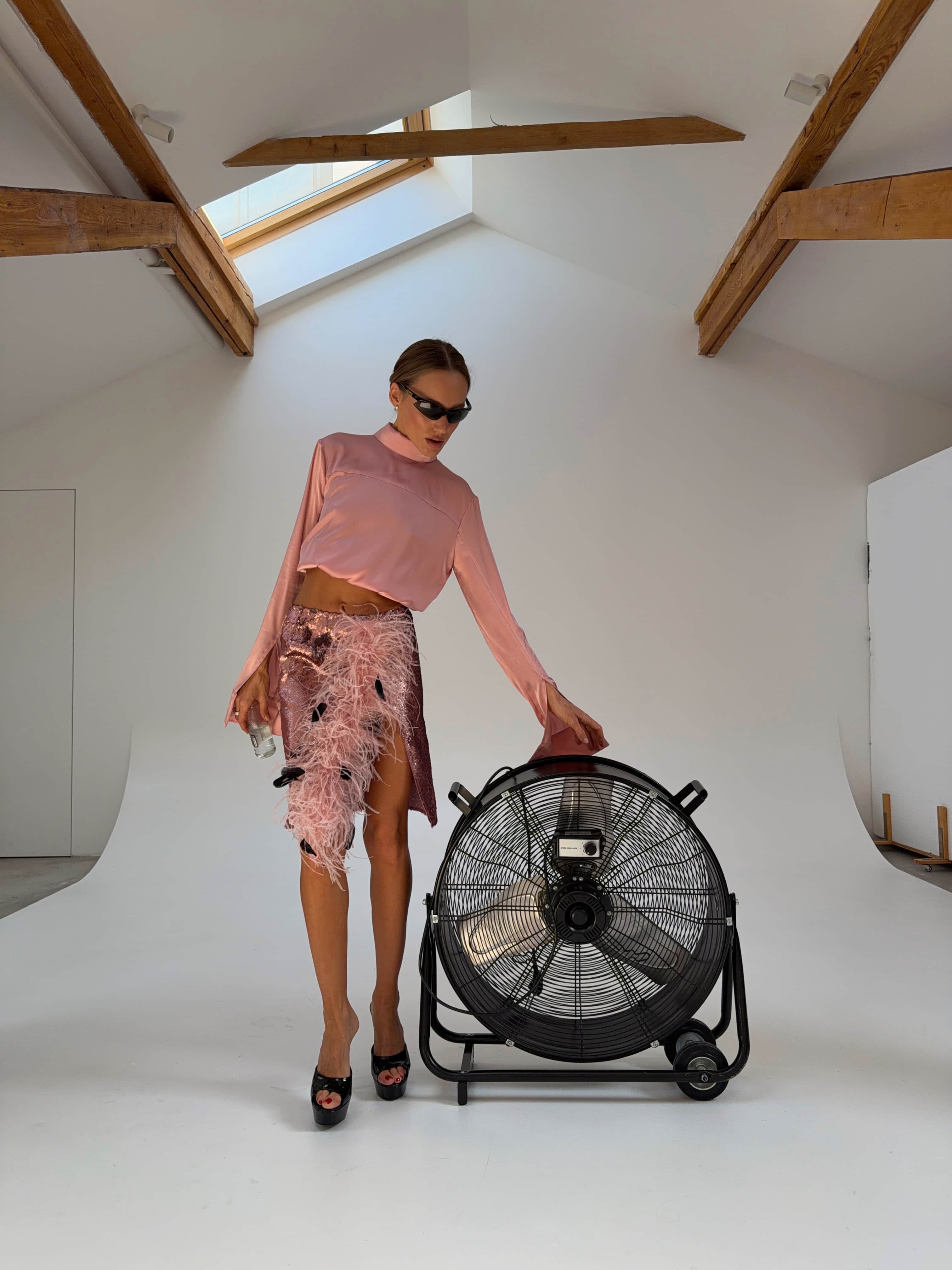 Юбка из паетки Prime