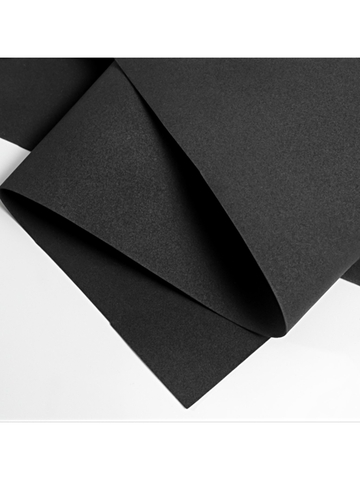 Фоамиран Иранский 2мм/60х70см черный (5шт)