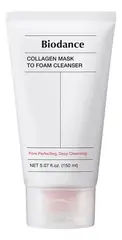 Biodance Маска-пенка для лица с коллагеном- Collagen Mask To Foam Cleanser, 150мл