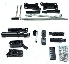 Форварды (подножки) с передним управлением для Harley Davidson Sportster XLH 883 Custom 1999–2003 г.в.