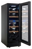 Винный шкаф Cellar Private CP017-2TBH черная дверь со скрытой рукояткой