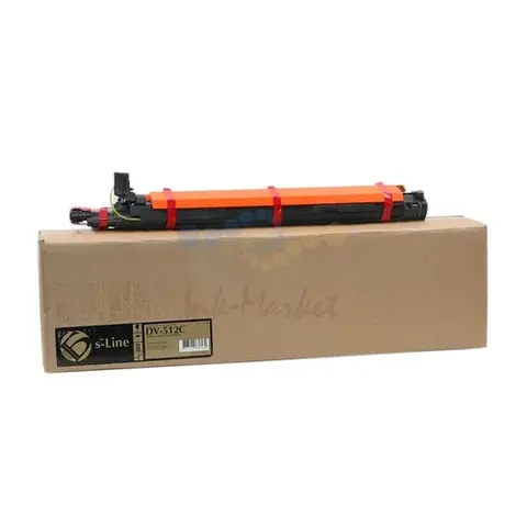 Блок девелопера БУЛАТ s-Line DV-512C для Konica Minolta bizhub C224 (Голубой, 600000 стр.), ref