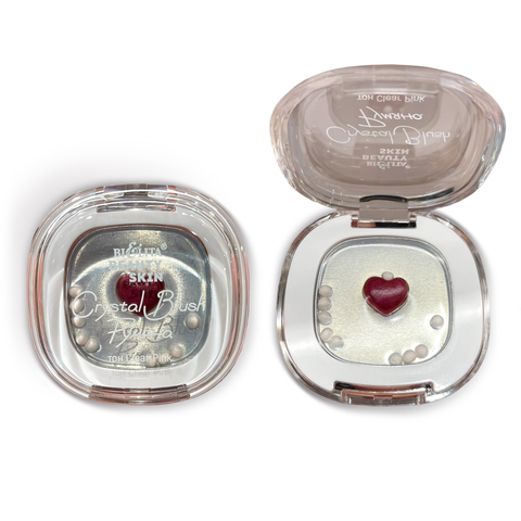 Beauty Skin Румяна Crystal Blush тон clear pink 3г (Китай)
