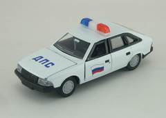 Moskvich-2141 DPS Police white Agat Mossar Tantal 1:43