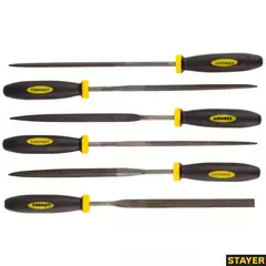 STAYER 150 мм, 6 предм., Набор надфилей (16010-H6)