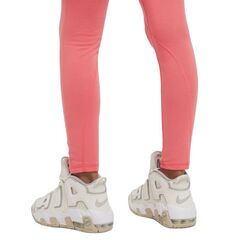 Детские теннисные штаны Nike Sportswear Favorites Graphix High-Waist Legging - sea coral/white