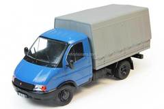 GAZ-3302 Gazelle blue-gray 1:43 DeAgostini Auto Legends USSR #181