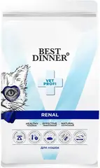Best Dinner Vet Profi Renal сухой корм для кошек при острой или хронической болезни почек 1,5 кг