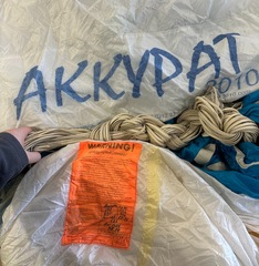парашютный купол  Аккурат 252