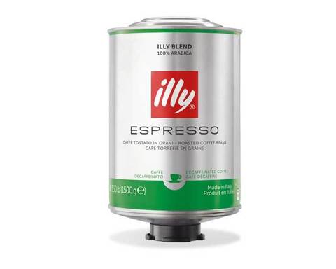 Кофе в зернах Illy Caffe Espresso декофеиновый, 1.5 кг