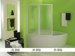 Шторка стеклянная для ванн KOLPA SAN QUAT TP 108x140