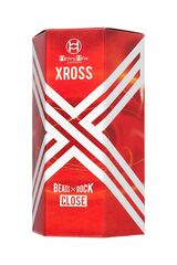 Прозрачный мастурбатор MensMax Xross Beads х Rock Close - 