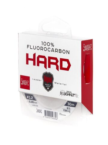 Леска LUCKY JOHN Fluorocarbon Hard 30 м – 0,185 мм