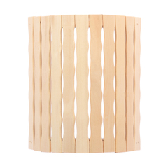 АБАЖУР для светильника угловой "КОСИЧКА" 27*11*31 СМ, ЛИПА (1/3) "БАННЫЕ ШТУЧКИ" 32318