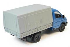 GAZ-3302 Gazelle blue-gray 1:43 DeAgostini Auto Legends USSR #181