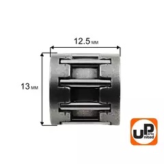 Подшипник игольчатый UNITED PARTS 10x13x12.5 пальца STIHL MS230/250 9512-003-2250 (90-1158)