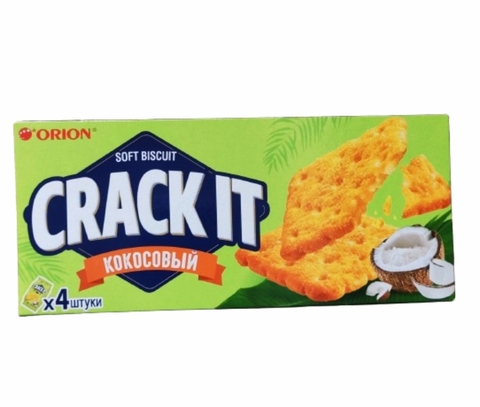 Печенье CRACK-IT CREAMY Кокос 80 г Orion РОССИЯ