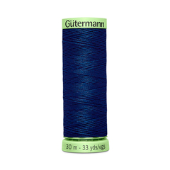 Нить Top Stitch 30/30 м для декоративной отстрочки, Gutermann, 013 синий